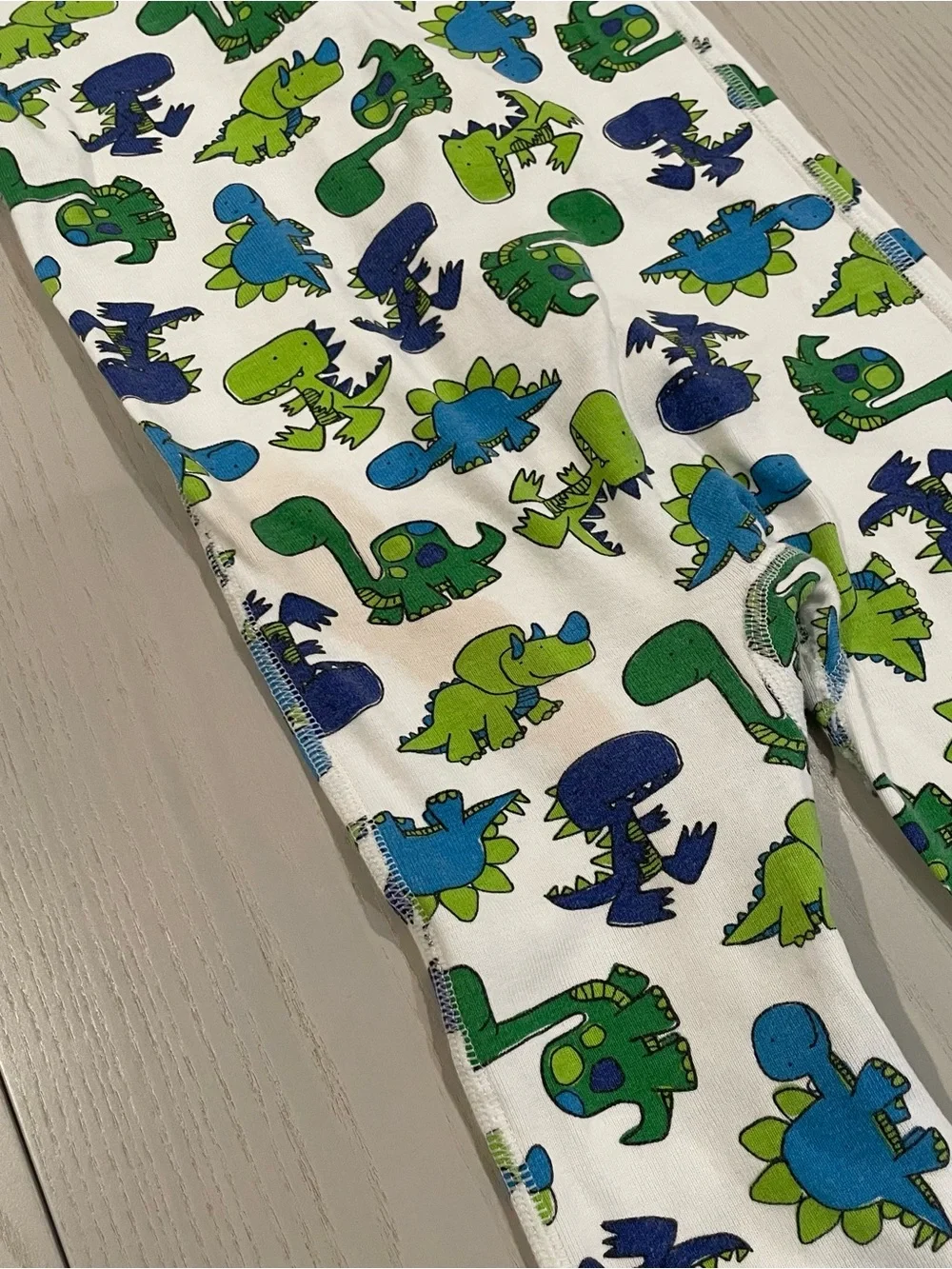 Hanna Anderson HannaJams Sleeper One Piece Pajama Romper Dinosaur Dino 3 90